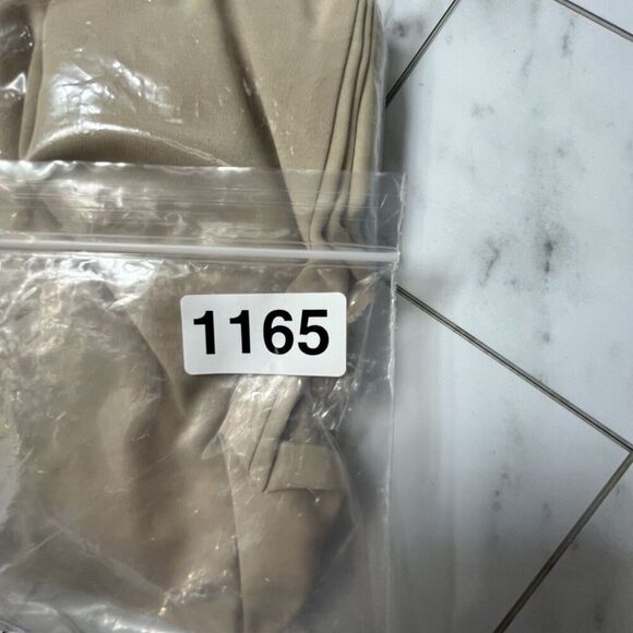 Notations Y2K NWT Button Up Shirt Blouse L Tan - Picture 10 of 10